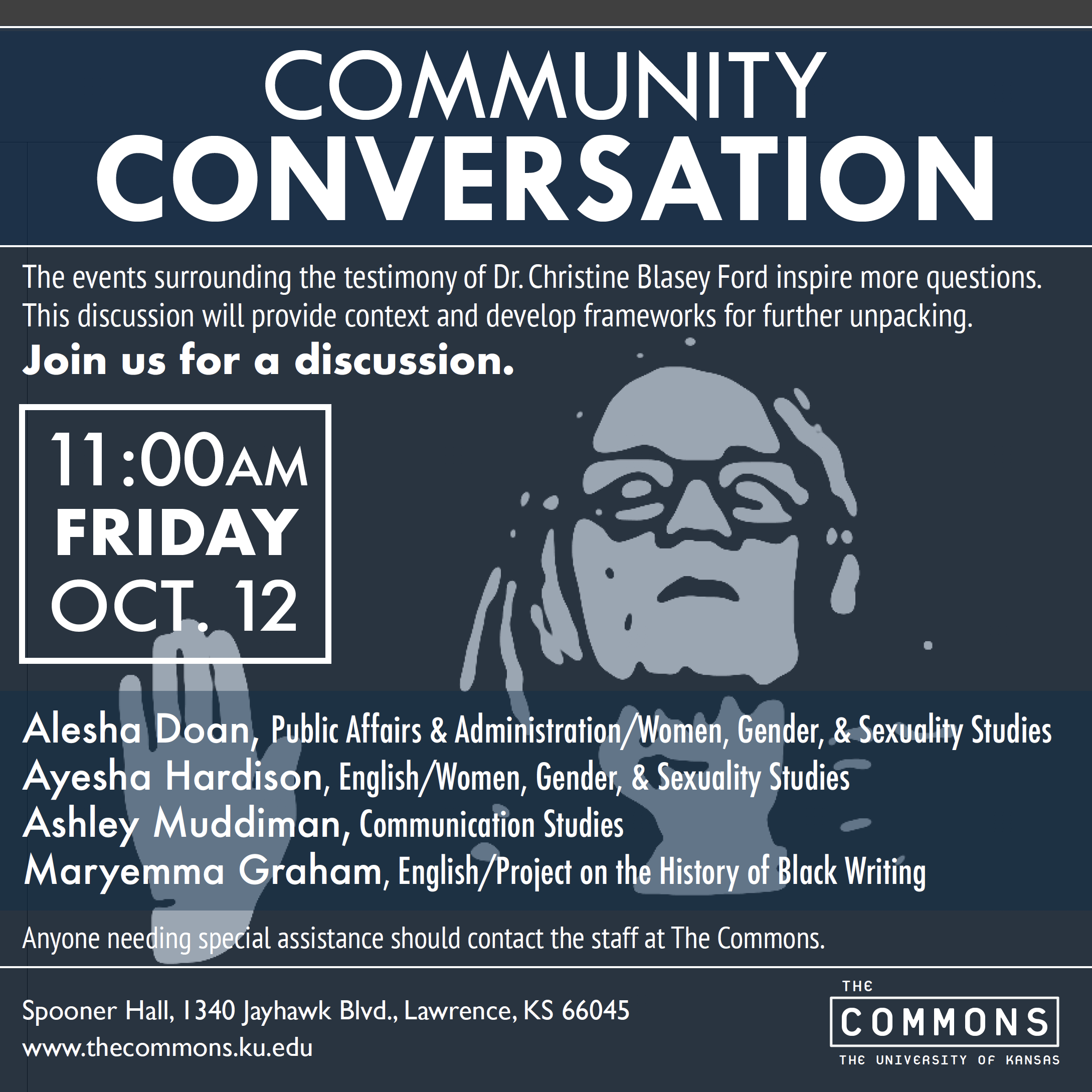 Community Conversation: Christine Blasey Ford