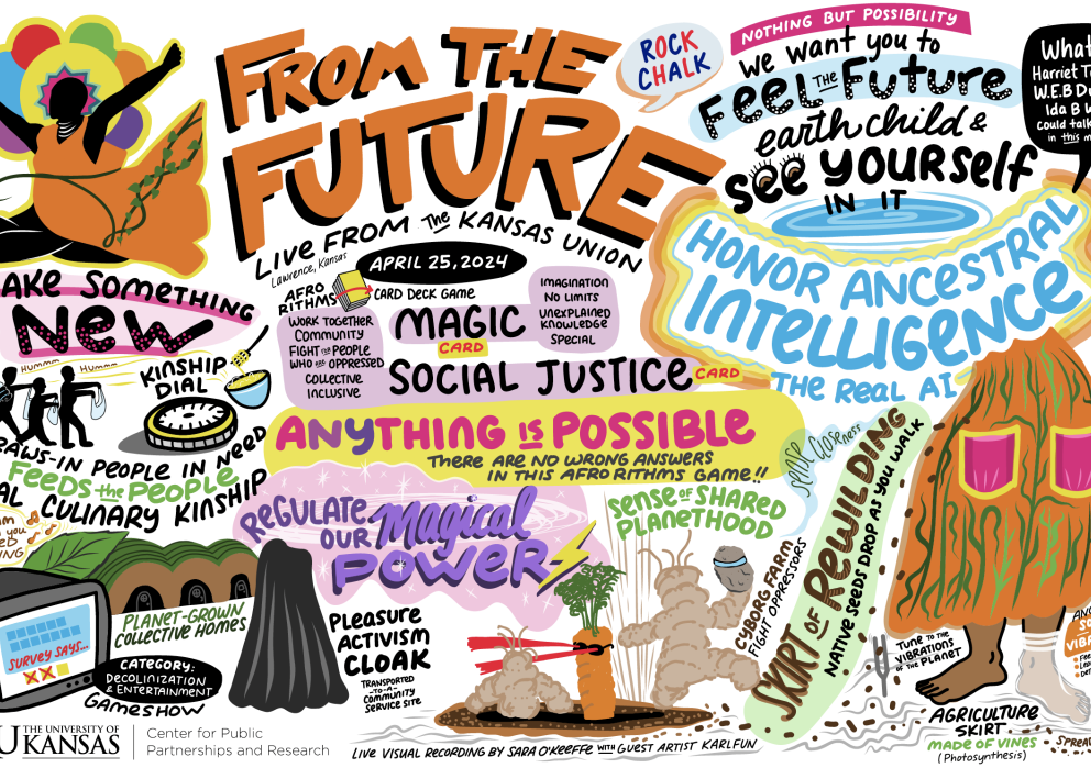 Graphic Recording by Sarah O'Keeffe - April 25, 2024